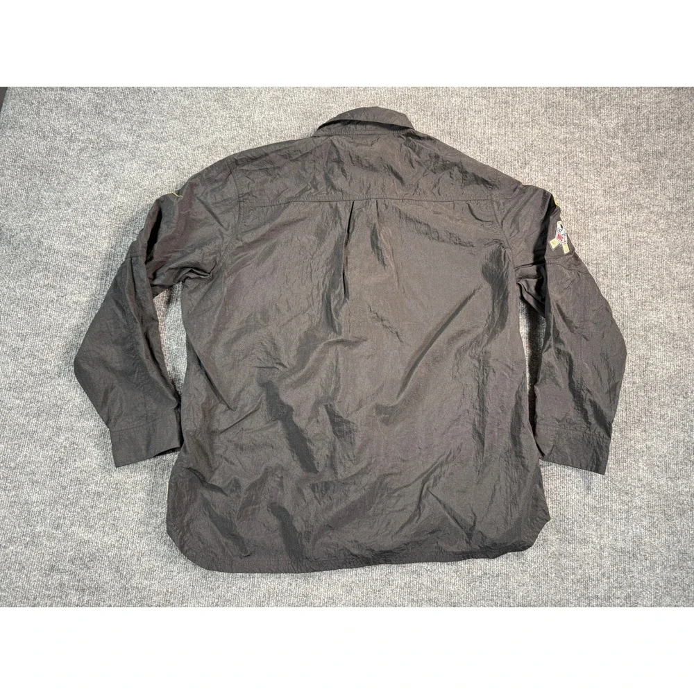 Nike Dallas Cowboys Saulte to Service Windbreaker Mens XL Black OnField Zip‎ Up